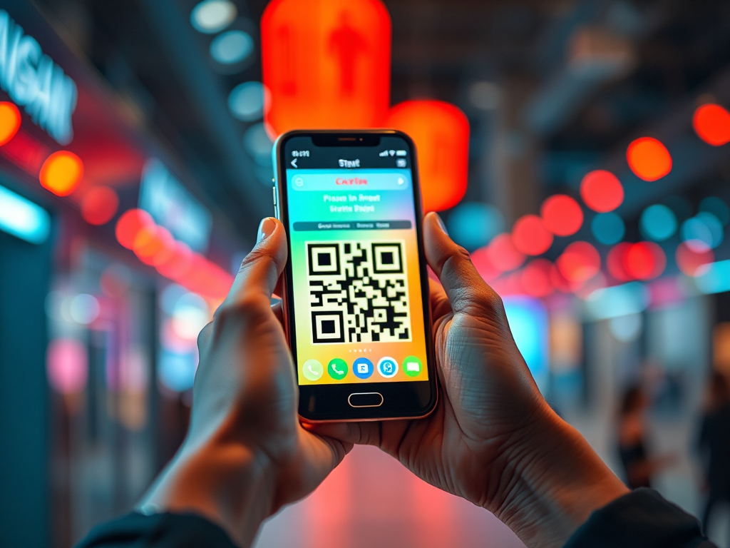 Người dùng thao tác quét mã QR trên điện thoại để thực hiện phương thức nạp tiền sunwin qua ví điện tử 2026 hiện đại.