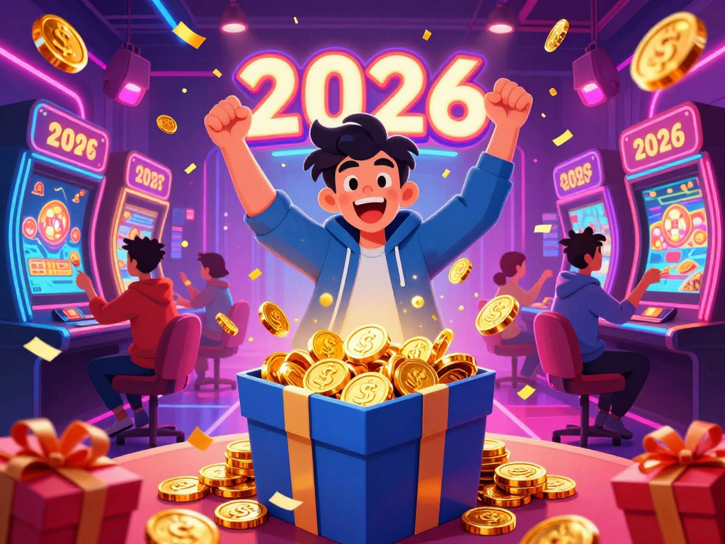 Hình Ảnh Minh Họa Sự Kiện Tặng Quà Sunwin Nổi Bật 2026 Với Game Thủ Mở Hộp Quà Đồng Xu Vàng, Ánh Sáng Neon Lễ Hội Sôi Động, Mã Code 20K 50K Hình ảnh minh họa sự kiện tặng quà Sunwin nổi bật 2026 với game thủ mở hộp quà đồng xu vàng, ánh sáng neon lễ hội sôi động, mã code 20k 50k