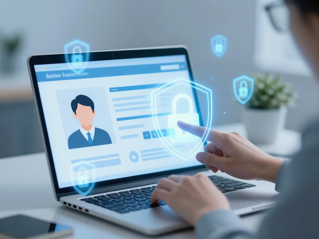 Người Dùng Nhập Thông Tin Chính Chủ An Toàn Trên Laptop Khi Cách Đăng Ký Tài Khoản Sunwin, Biểu Tượng Khóa Và Khiên Bảo Vệ Dữ Liệu Cá Nhân Người dùng nhập thông tin chính chủ an toàn trên laptop khi cách đăng ký tài khoản Sunwin, biểu tượng khóa và khiên bảo vệ dữ liệu cá nhân